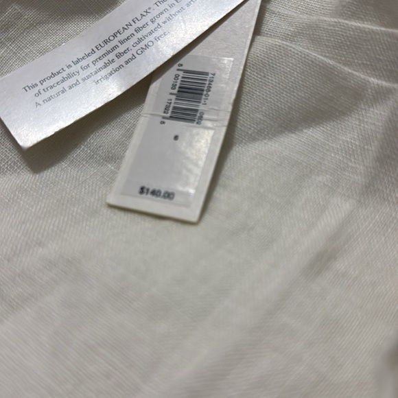 NWT! Banana Republic Soho High-Rise Wide-Leg Linen Pant - Size 6 - Picture 5 of 5